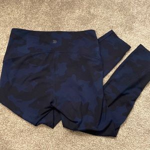 All in Motion (Target) Ankle Length Leggings - Blue Camo Print